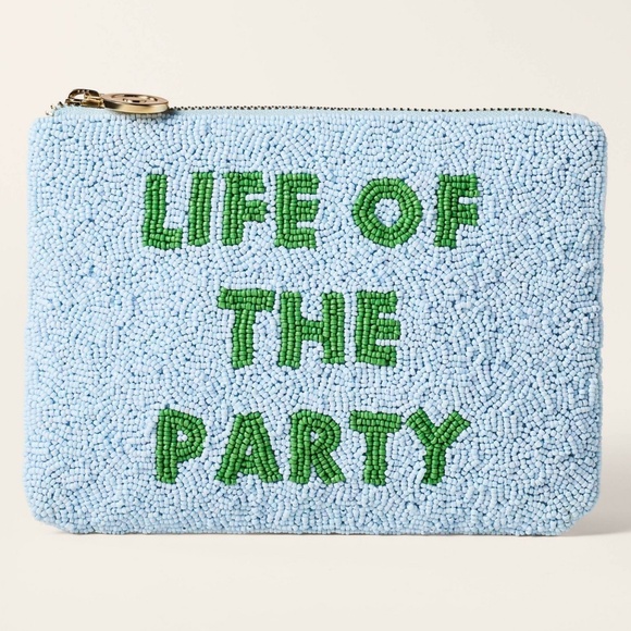 Life of the Party Beaded Clutch - kate spade new york x Target Blue/Green - Picture 1 of 9